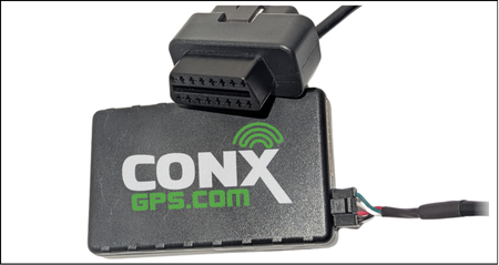 A gps device with an OBD attachment